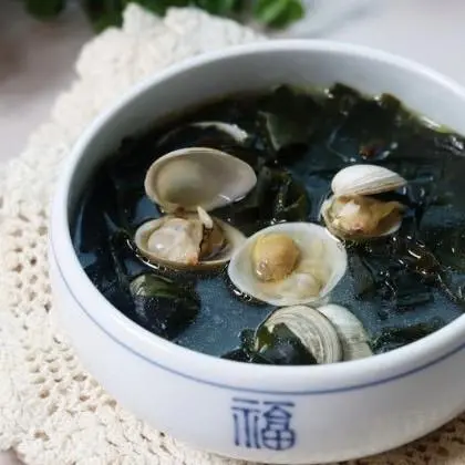 Hình ảnh Canh nghêu rong biển