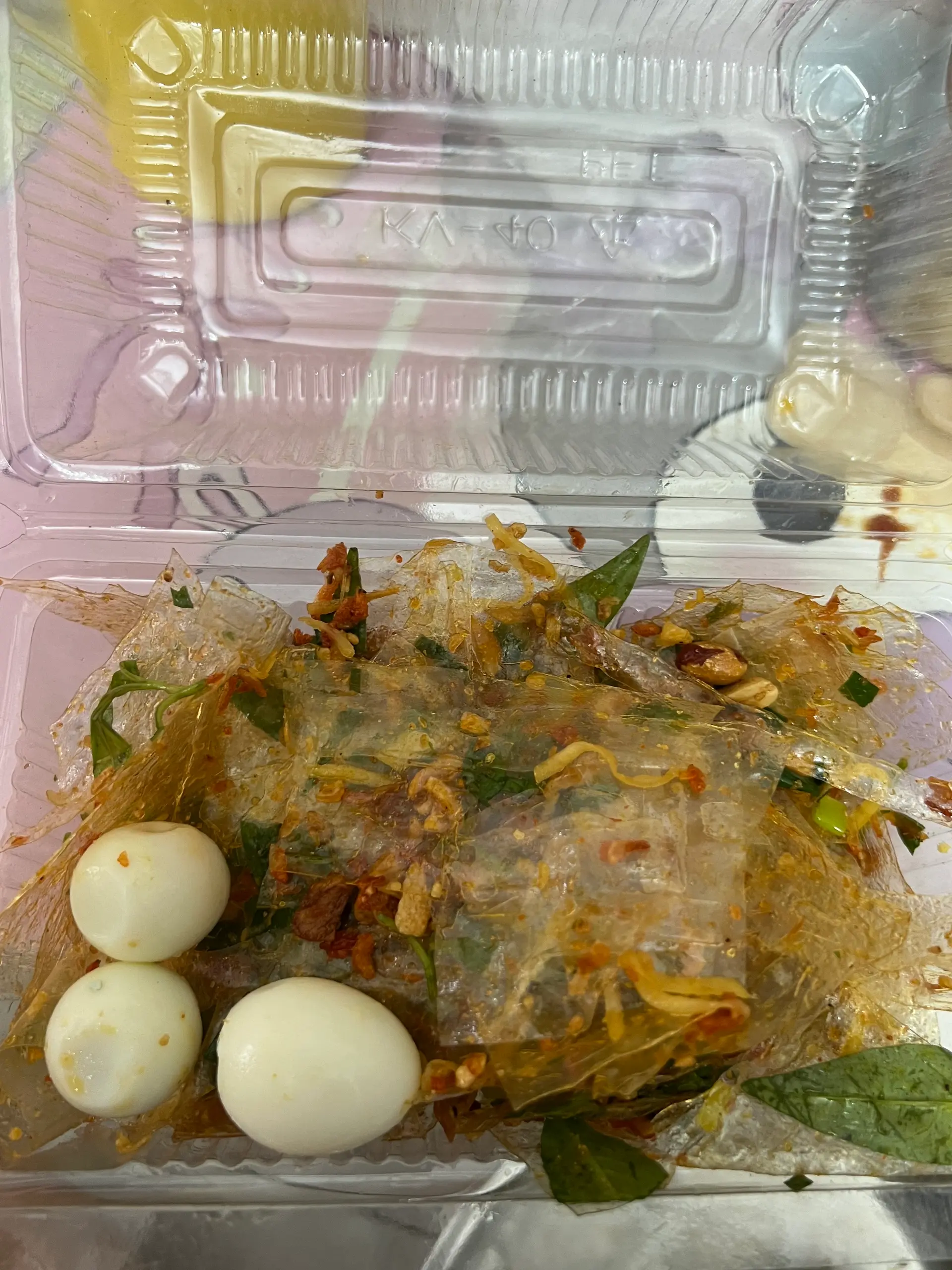 Hình ảnh bánh tráng trộn  đơn giản 