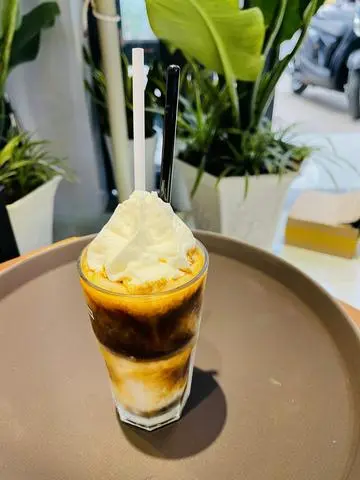 Hình ảnh cafe sua dừa