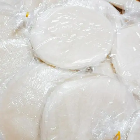 Hình ảnh Bánh tráng phơi sương tròn - xấp 500g