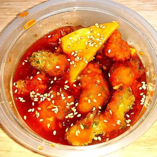 Hình ảnh Tok Chả Gà Sốt Cay