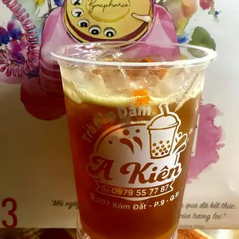 Hình ảnh Trà đào dầm XXL