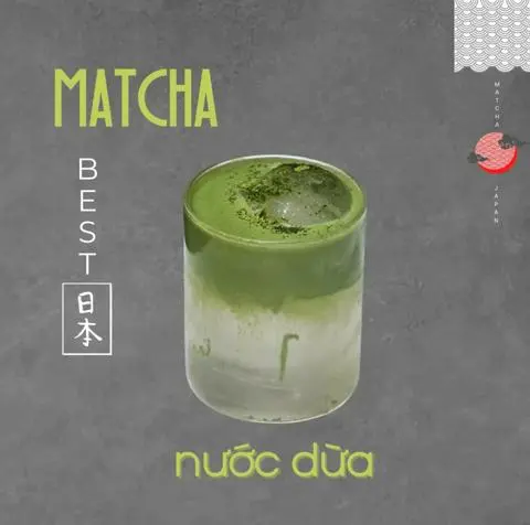 Hình ảnh MATCHA NƯỚC DỪA