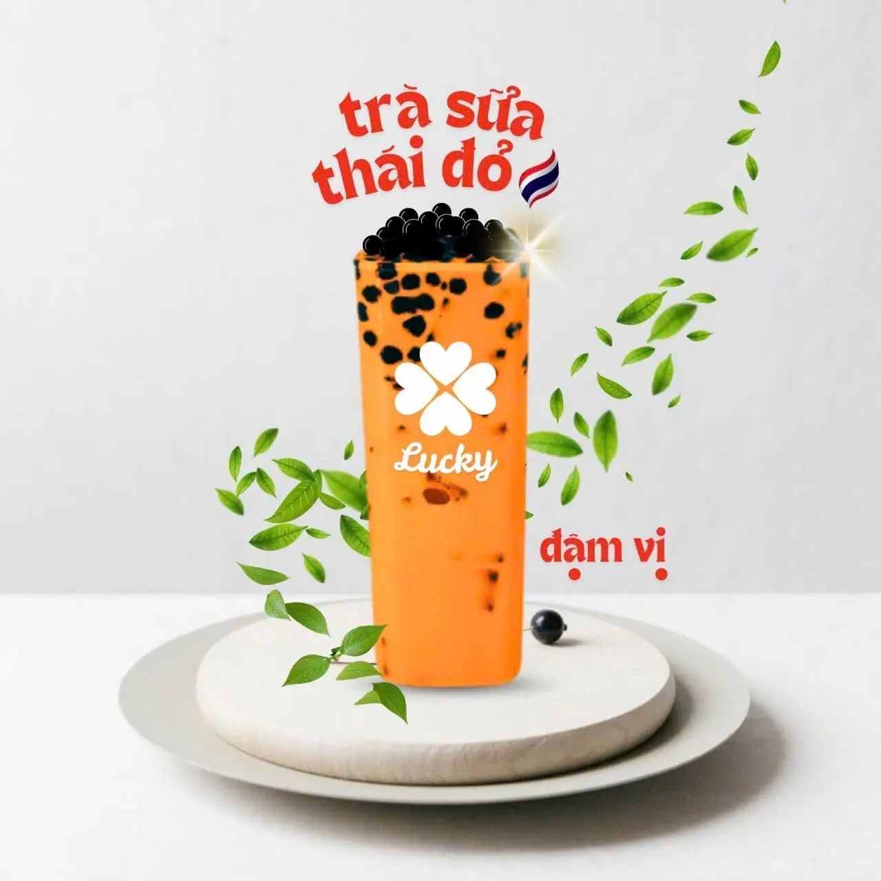 Hình ảnh Trà sữa Thái đỏ