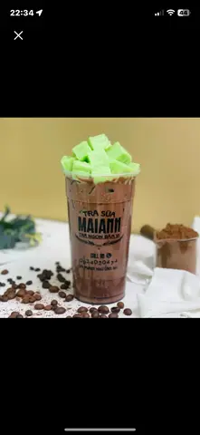 Hình ảnh Trà sữa socola pudding