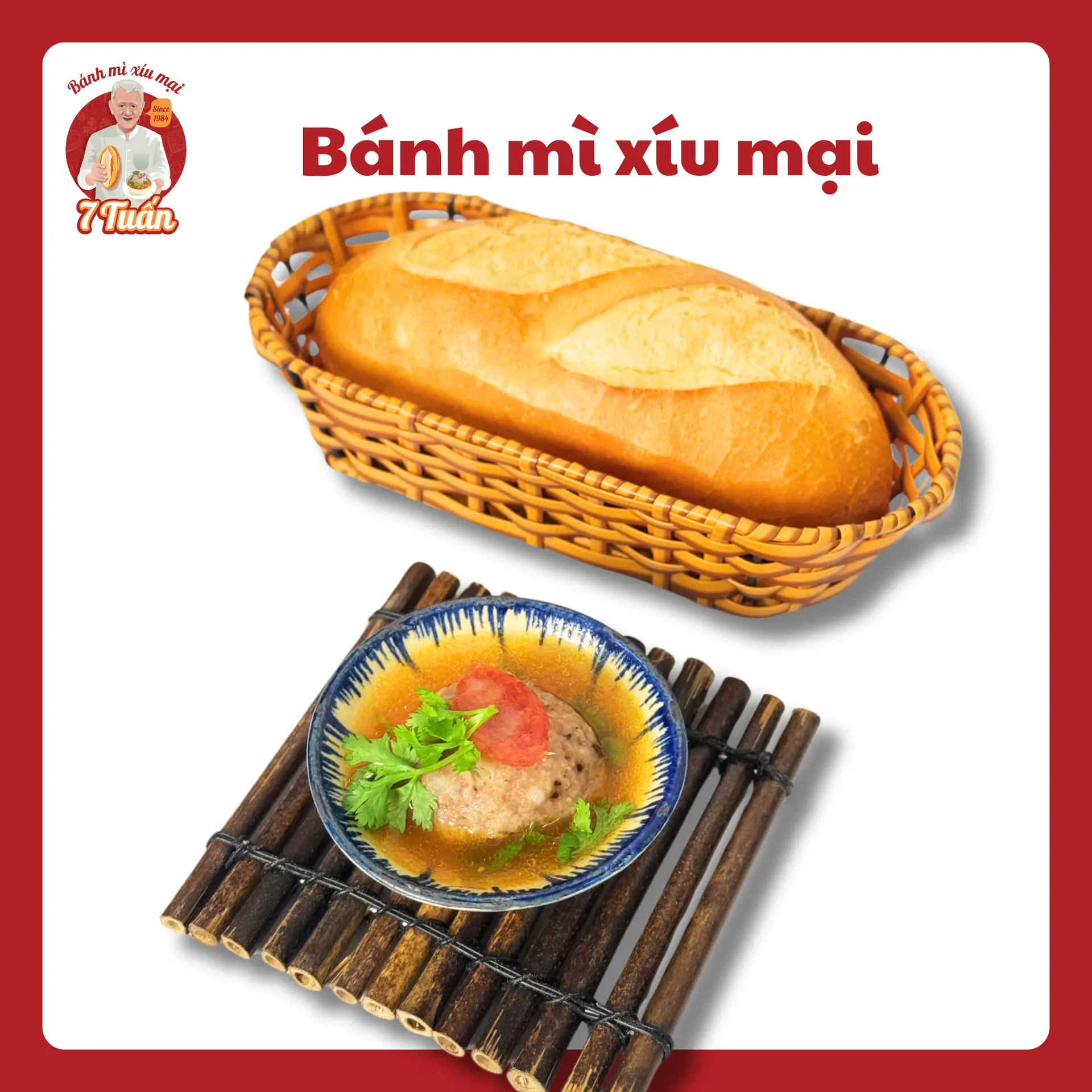 Hình ảnh Bánh mì xíu mại - phần