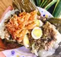 Hình ảnh (Dây Tím) Bánh Giò Heo Băm Nấm Trứng Muối