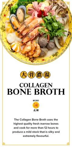 Hình ảnh Nước Lẩu Xương Hầm Collagen - Collagen Bone Broth