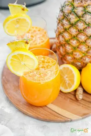 Hình ảnh Thơm mix Cam size Lớn 