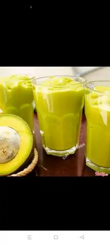 Hình ảnh Sinh tố bơ mãng cầu