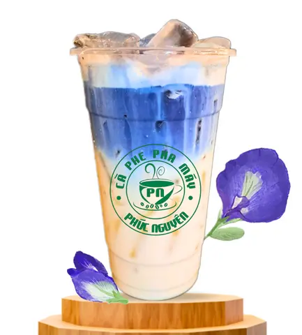 Hình ảnh Latte Hoa Đậu Biếc - Latte Sữa Mây 
