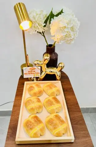 Hình ảnh Bánh Dừa Sợi Kem Trứng