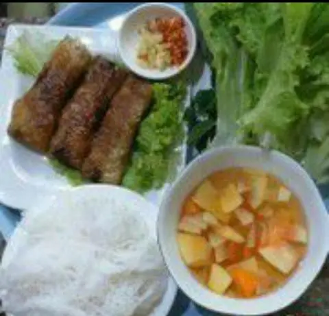 Hình ảnh Bún Nem chiên 