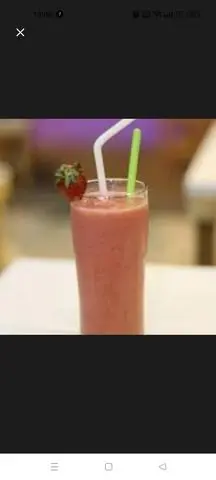 Hình ảnh Sinh tố bơ xoài dâu