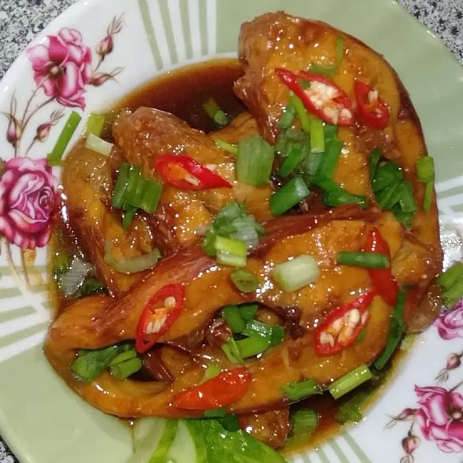 Hình ảnh Cơm cá hú  kho tiêu +canh