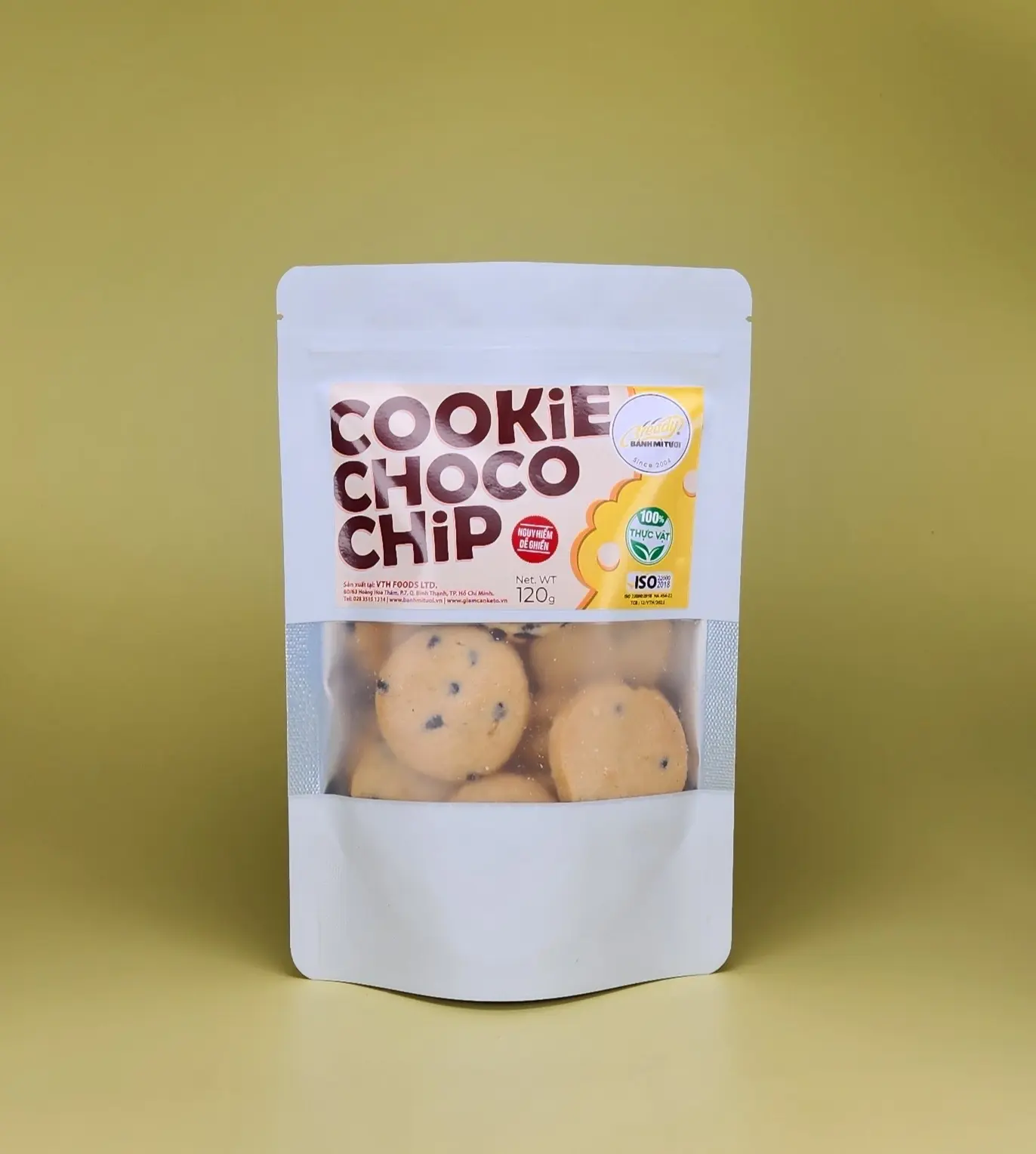 Hình ảnh Cookie Choco Chip - Túi Zip