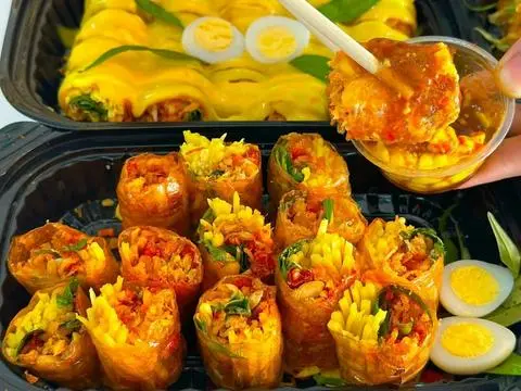 Hình ảnh Bánh tráng cuốn