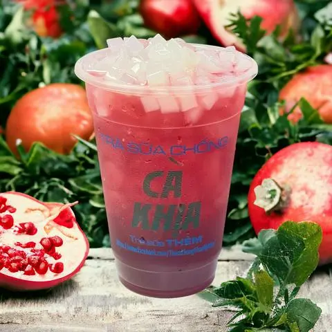 Hình ảnh Trà Lựu Thạch Dừa lòng hả dạ