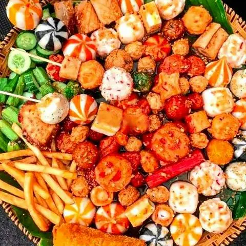 Hình ảnh Combo cá viên chiên mắm tỏi phần nhỏ