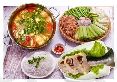 Hình ảnh Lẩu Cá Tầm măng chua 