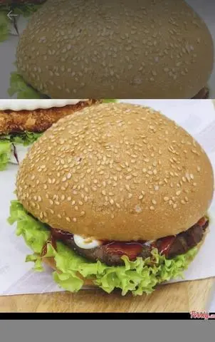 Hình ảnh Hamburger Bò