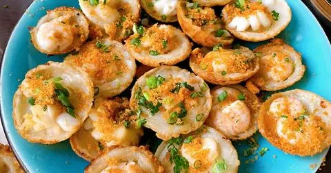 Hình ảnh Bánh khọt tôm thịt băm