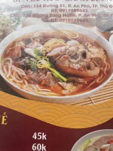 Hình ảnh bún giò không 