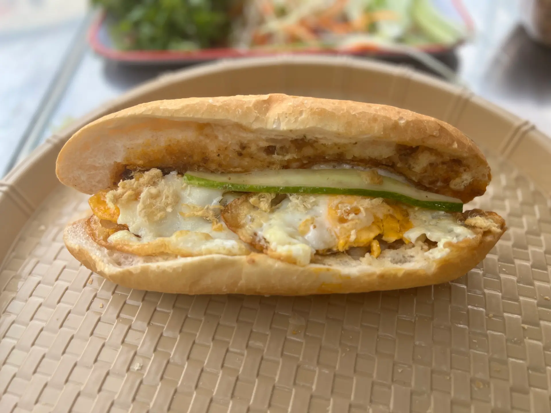 Hình ảnh Bánh mì 1 trứng cho em bé