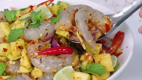 Hình ảnh TÔM XỐT THÁI ( LÀM CHÍN )