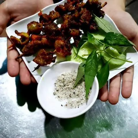 Hình ảnh Mề gà nướng