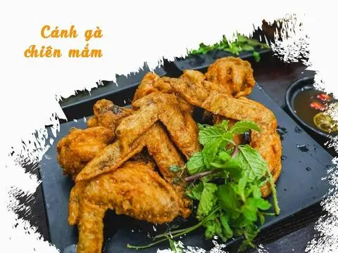 Hình ảnh 3 cánh Gà Chiên Mắm