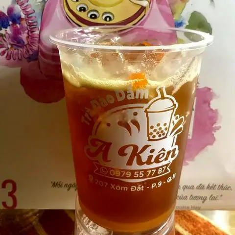 Hình ảnh Trà đào dầm nhỏ
