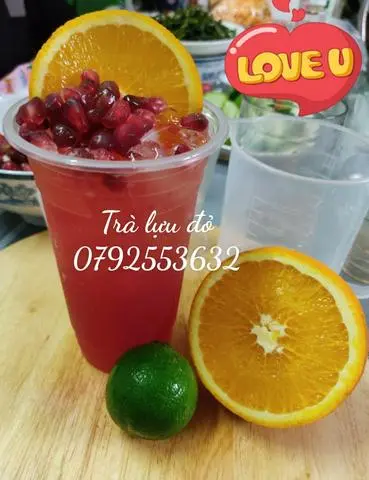 Hình ảnh Trà lựu đỏ