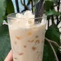 Hình ảnh Trà sữa dừa olong trân châu trắng