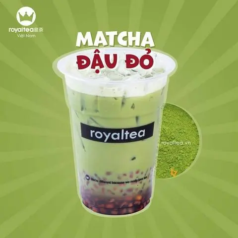 Hình ảnh Matcha đậu đỏ