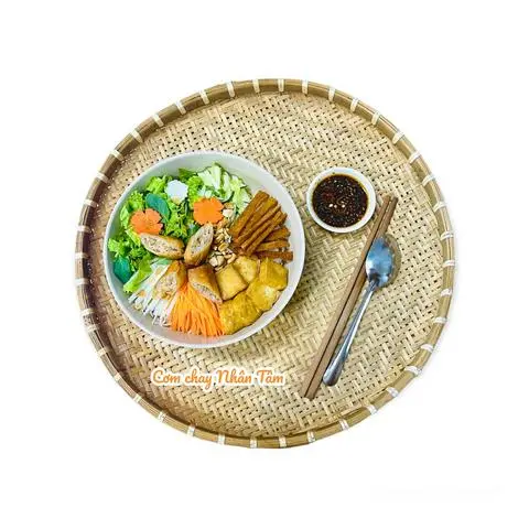 Hình ảnh Bún nước tương thuần chay - 3 topping