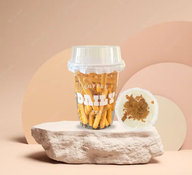 Hình ảnh Bánh que kem dừa