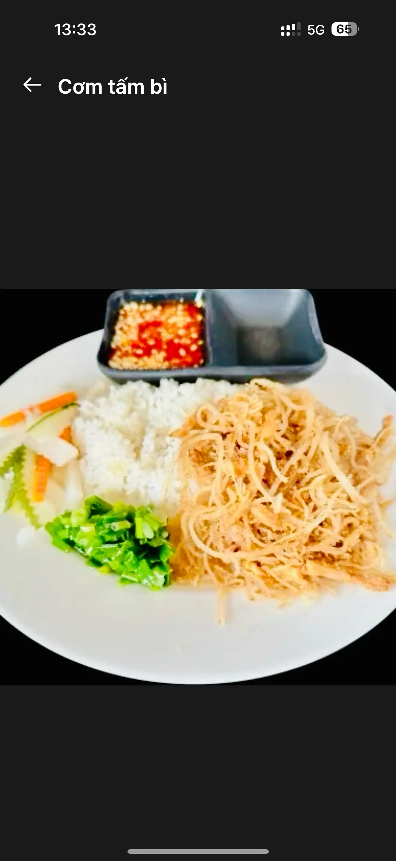 Hình ảnh Cơm tấm bì 