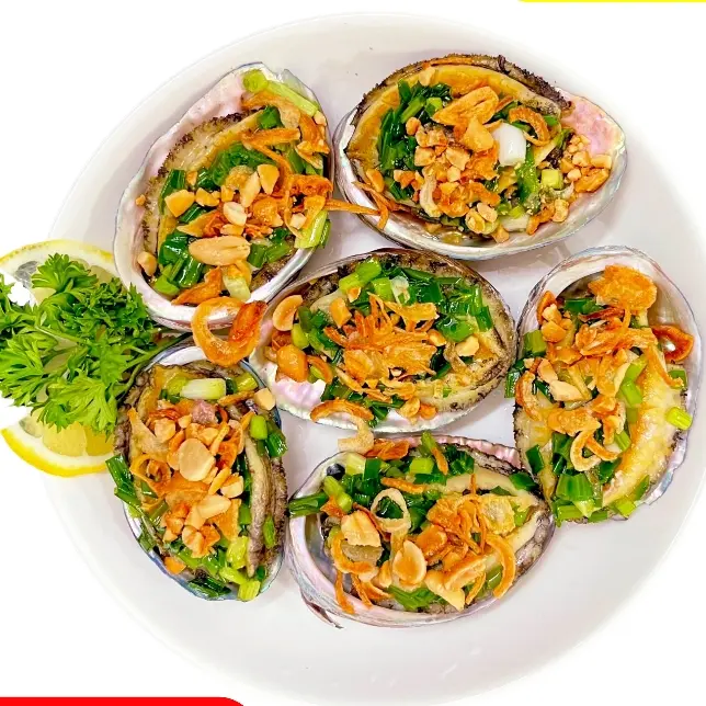 Hình ảnh Bào Ngư Hàn Quốc ( Nướng & Hấp) 3 Con