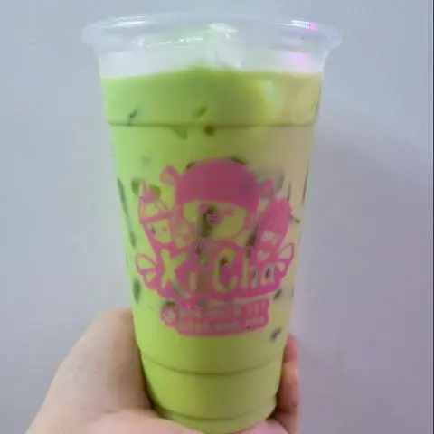 Hình ảnh Trà sữa thái xanh size L (chưa kèm topping)