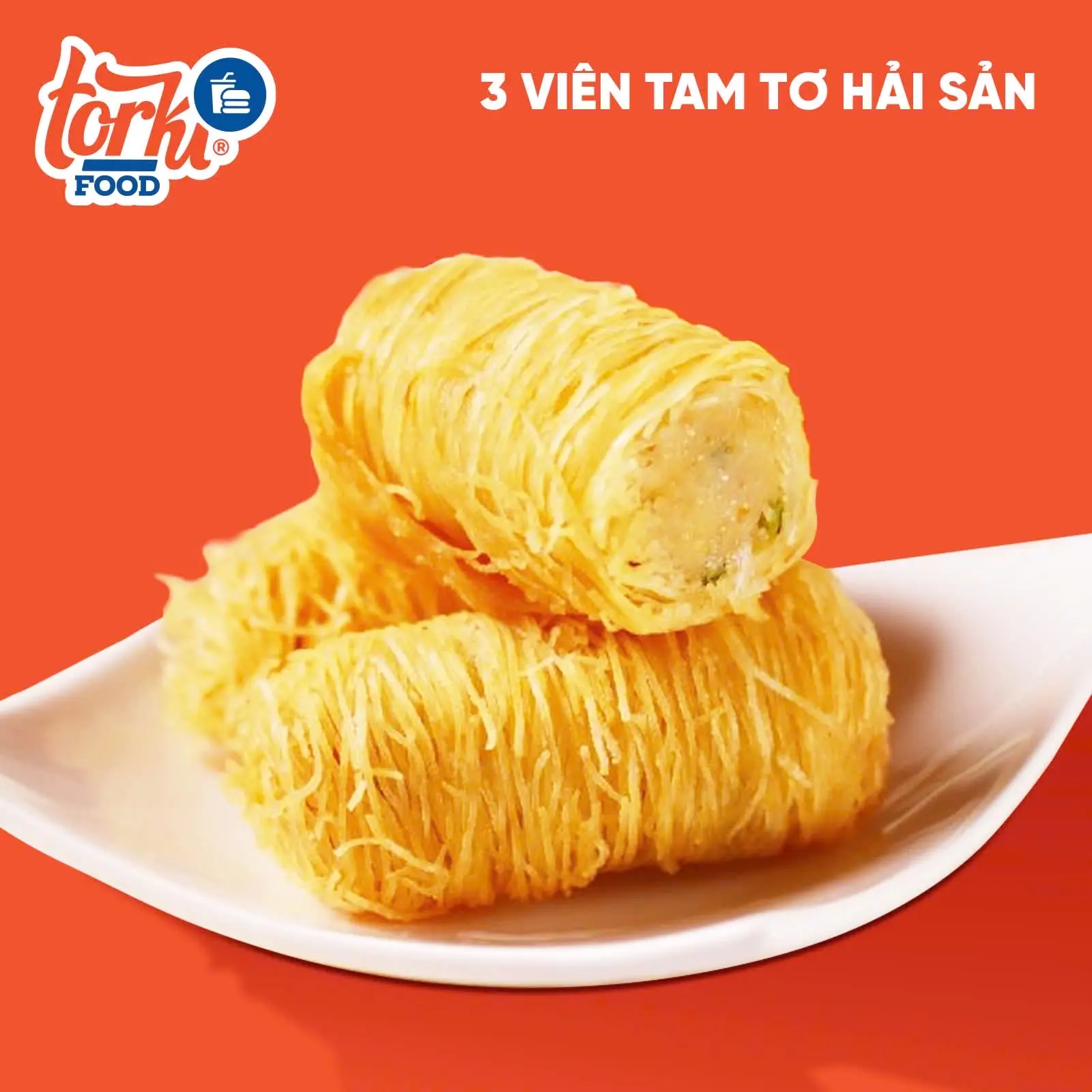 Hình ảnh Phần 3 viên Tam Tơ Hải Sản Chiên Giòn