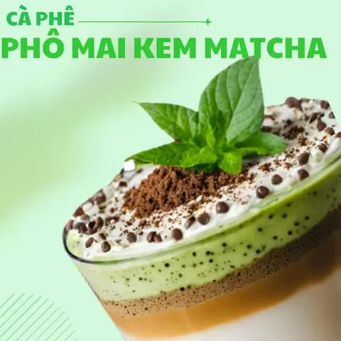 Hình ảnh Cheese Matcha Foam Brew - Cà Phê Phô Mai Kem Matcha