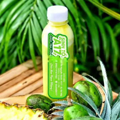 Hình ảnh Nước Ép Thơm Cóc Chai_330ml