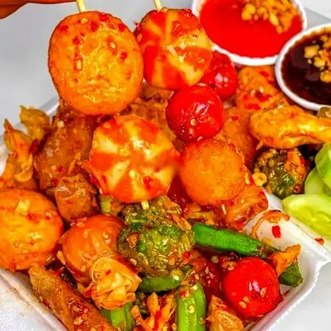 Hình ảnh Combo cá viên chiên mắm tỏi phần lớn