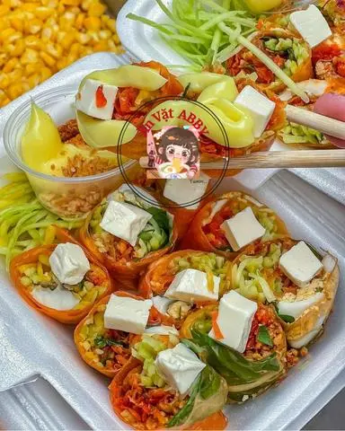 Hình ảnh Bánh Tráng Cuộn Bơ Béo