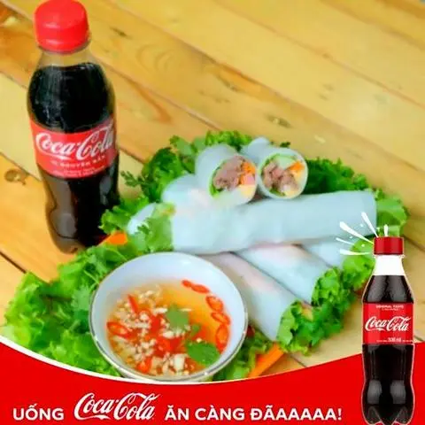 Hình ảnh Phở cuốn thịt bò + 1 Coca