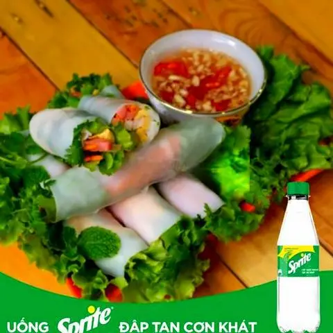 Hình ảnh Combo 5 phở cuốn thập cẩm lẻ + 1 Sprite