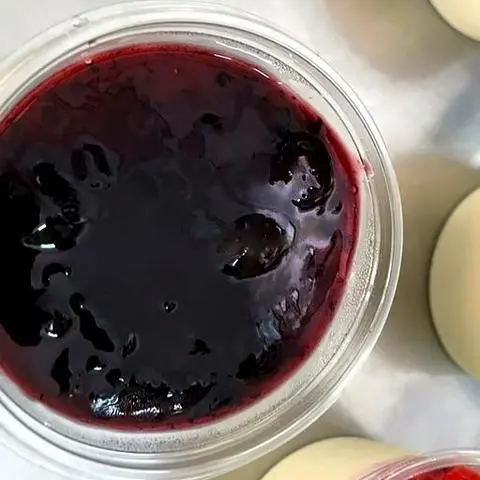 Hình ảnh Panna Cotta Việt Quất