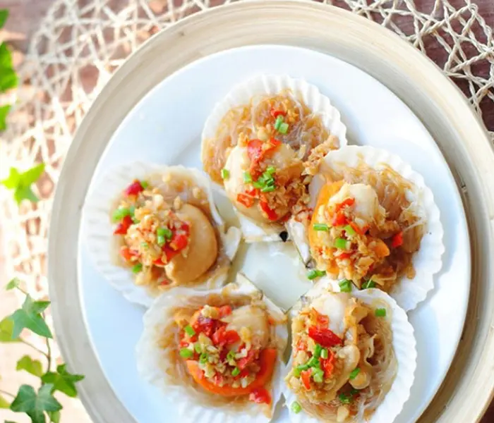 Hình ảnh sò điệp nướng bơ tỏi
