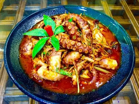 Hình ảnh Bạch Tuộc Xào Sa Tế - Nhỏ 